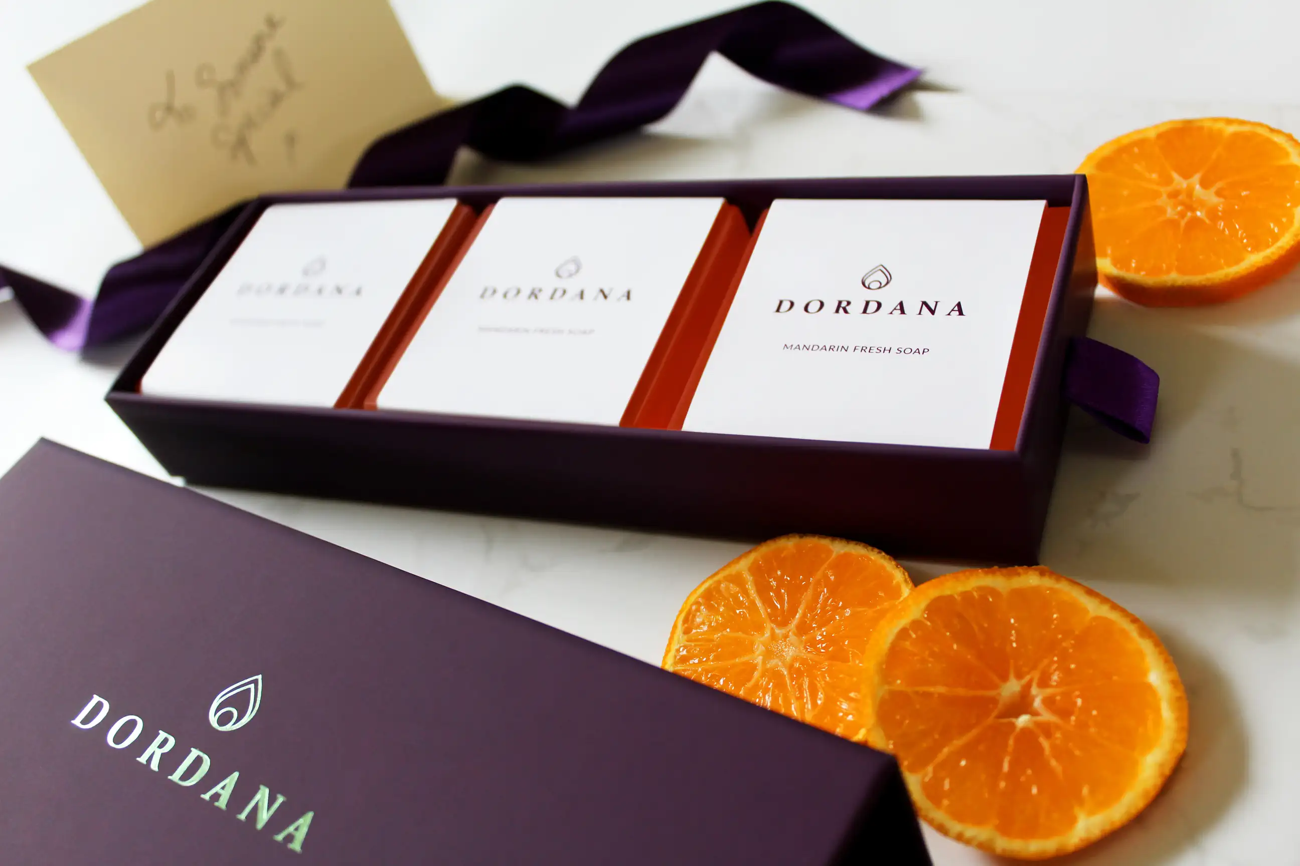 Dordana's Mandarin Fresh Trio makes a perfect gift for someone special.