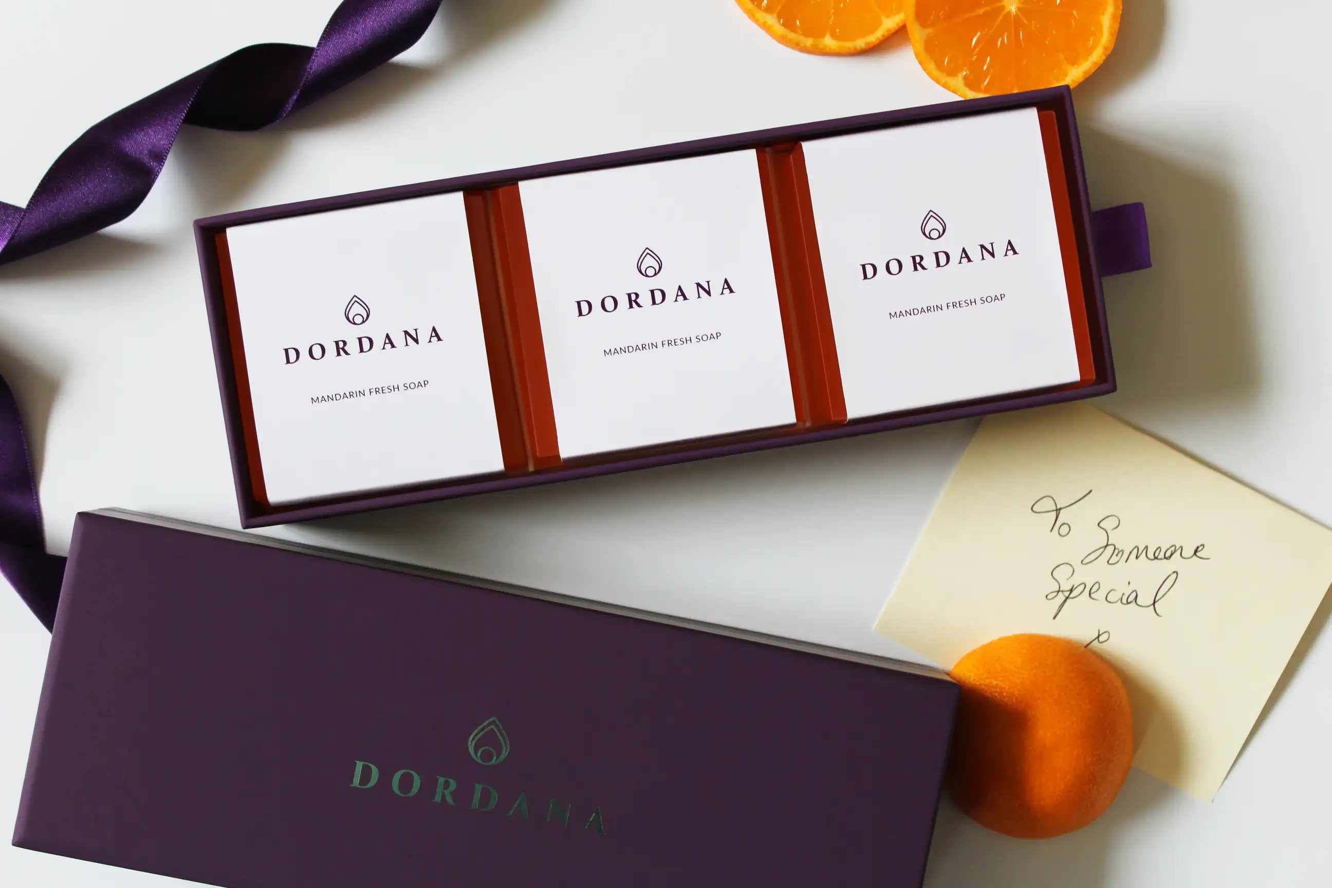 Dordana's Mandarin Fresh Trio makes a perfect gift for someone special.
